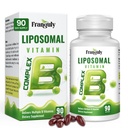 リンのイノシトールのビタミンB1、B2、B3、B5、B6、ビオチン、葉酸塩、メチル化されたB12-免疫、エネルギー、頭脳サポート90のSoftgelsの高吸収のビタミンのために設計されているLiposomal Bの複合体