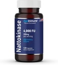 AgeImmune Nattokinase Supplement 4000 FU 200mg - 酵素 - 心血管サポート120カプセル - 日本Nattoから派生 - マグネシウムのステアレートなしで米国で作られた。