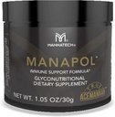 Manapol Immune Support Formula for Immunity Support & Immunity Boost. Aloe Vera Powder Prebiotic for Digestive Health. Aloe Vera Drink for Immune Support Supplement 1.05oz/30g by Mannatech.