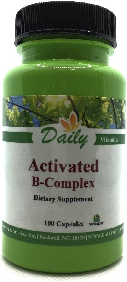 Daily Manufacturing Activated B-Complex (Activated Forms of Multi-B Vitamins)