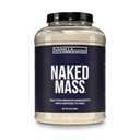 NAKEDのバニラの固まり-すべての自然なバニラの重量のゲインダーの蛋白質の粉- 8lb バルク、GMO の自由、グルテンフリー及び大豆は、人工的な原料無し- 1,260カロリー- 11 のサービングに与えません