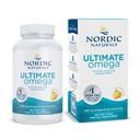 ノルディックナチュラルズ究極のオメガ、レモンフレーバー - 120 ソフトジェル - 1280 mg Omega-3 - EPA&DHAと高周波魚油サプリメント - 脳と心臓の健康を促進 - 非GMO - 60 サービング
