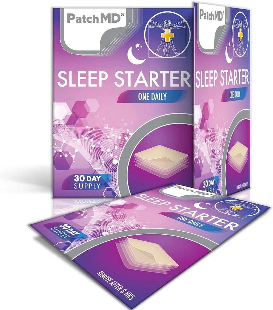 PatchMDの睡眠の始動機、30日の供給、1日