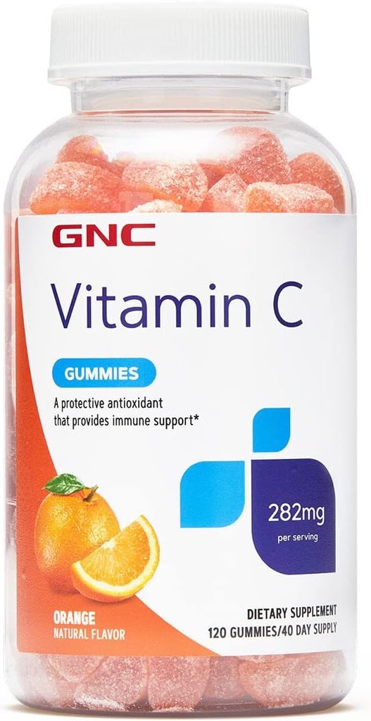 GNCビタミンCグミ - 282mg | 免疫サポート | 120グミ