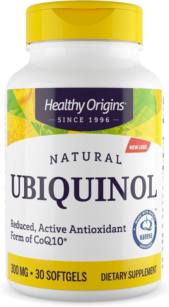 健康な起源のUbiquinol (CoQ10の活動的な形態)、300のmg -中心の健康及び酸化防止サポートのためのUbiquinolの補足-グルテンフリー及び非GMOの補足- 30 Softgels