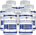 研究検証されたメモリブースター - 向知性サプリメント - 認知と記憶を強化 - ライオンのマネ、銀杏Biloba、BioPerine - 6ヶ月の供給 - 非GMO - 米国製