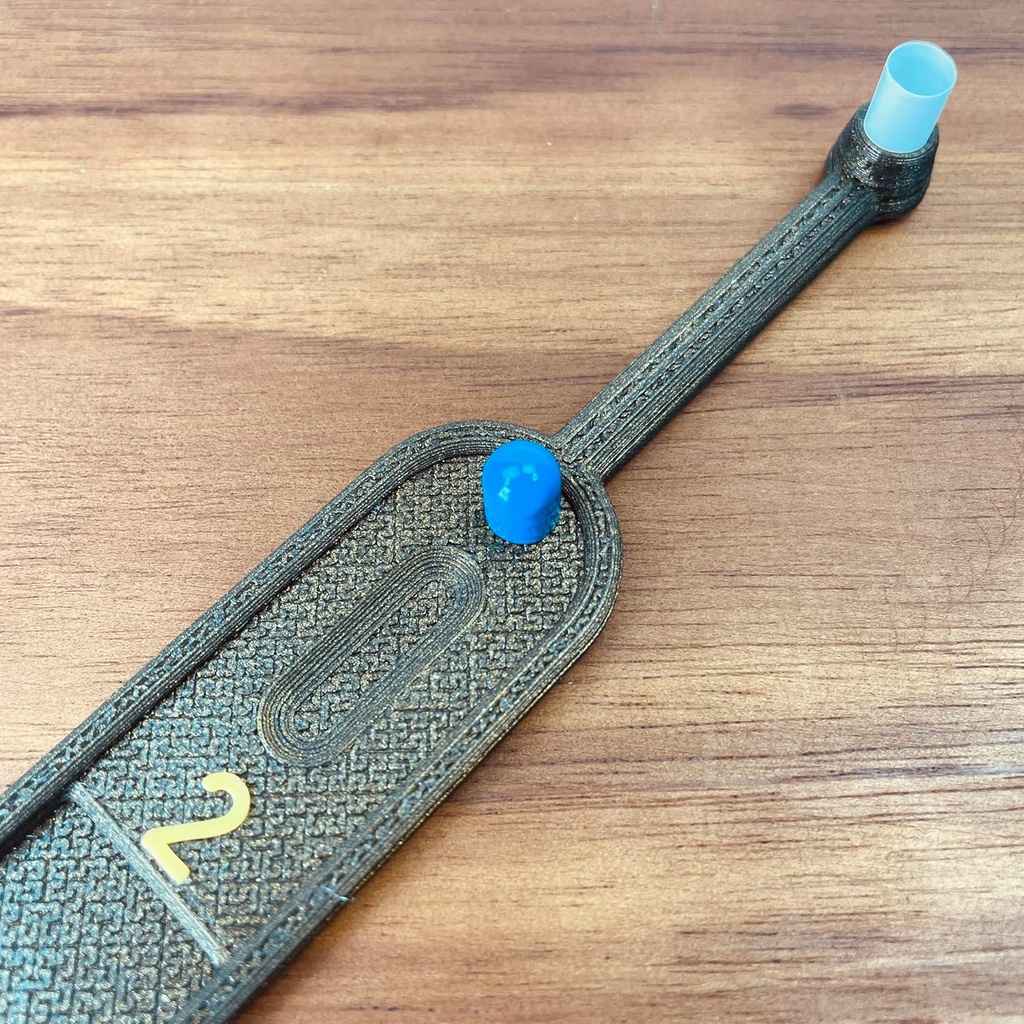 シングルカプセルスクープ - サイズ2 - 計量と充填カプセルのためのツール(空のピルカプセルフィラー、カプセルサイズ# 000 00 0 1 2 3 4 5(2カプセルサイズ)、さまざまな