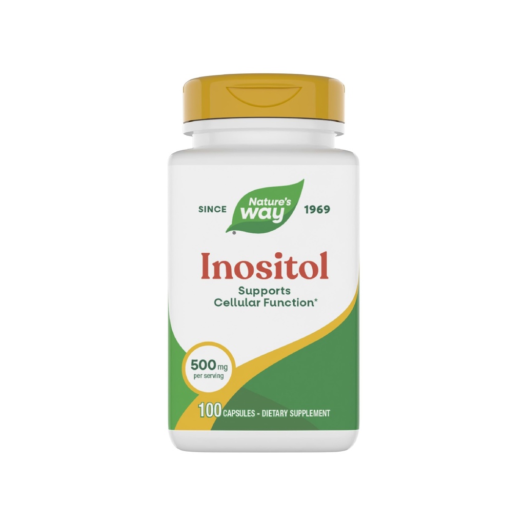 Nature's Way Inositol、500 mg /サービング、100カプセル