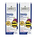 Zarbeeの子供は1mgのMelatoninが付いている補足の液体を眠ります;薬物なし及び有効;子供のための自然な果実味を取ること容易 年齢3および上;1 FlのOzのびん、2のパック
