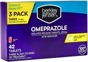 berkley jensen Omeprazole 20のmgは解放のタブレットを- Heartburnの薬-酸の減力剤の丸薬-御馳走Frequent Heartburn - 3 x 14日のコース、42の計算の合計(パッケージ1)