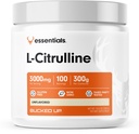 L-Citrulline 3000mgパウダー、エッセンシャル(100サービング)