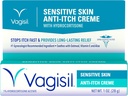 女性のためのVagisilのフェミニン防止クリーム、Hydrocortisoneの敏感な皮の方式、助けはイースト感染症の苛立ち、Gynecologistテストしましたり、おやつ及び冷却します、1oz (1のパック)を取り除きます