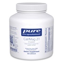 純粋なカプセル化 Cal/Mag (Malate) 2:1 - カルシウム&マグネシウム(Malate) - 骨の健康の補足* - 最適吸収 - ビーガン&グルテンフリー - 180カプセル