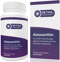自然なアスタキサンチンの目のビタミン10mg - 補う目の健康 - 医師によってフォーミュレートされる90までの時間のより強い - 第3党によって証明される - 60のSoftgels