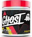 GHOSTポンプニトリク酸化物パウダー、パイナップル - 40 サービング - 砂糖フリー&刺激なしプレワークアウトサプリメント - L-シトルリン、アルギニン硝酸塩&L-グルタチオン - 大豆&グルテンフリー、ビーガン