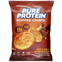 純粋な蛋白質はCrisps、ヒッコリーのバーベキュー、高い蛋白質の軽食、12G蛋白質、1.27oz。、12の計算をポップしました
