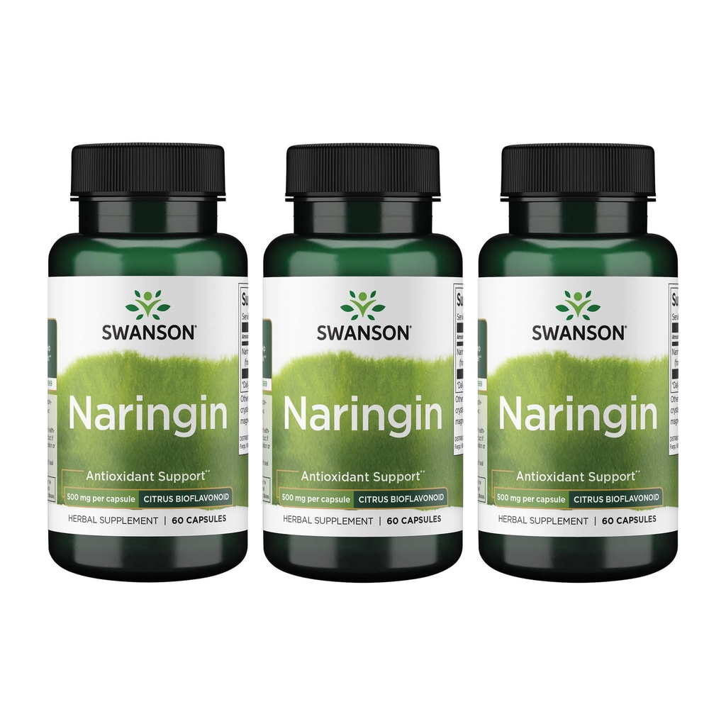 Swanson Naringin 500ミリグラム60カプセル(3パック)