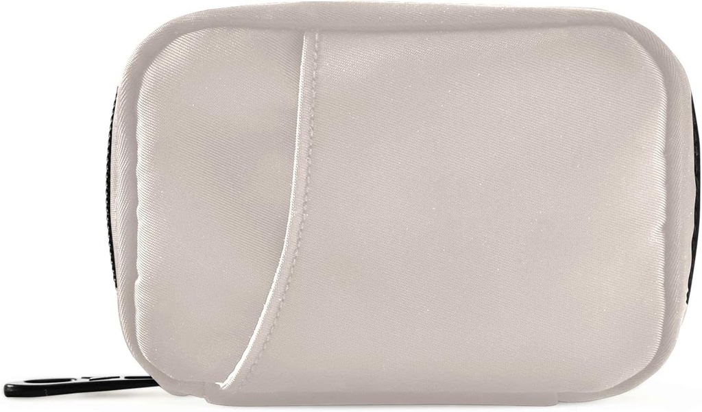 Naanleの丸薬箱7日の丸薬の箱旅行丸薬のオルガナイザー袋のジッパーのポータブル週刊密集したサイズのビタミンの補足のホールダーの固体色のカーキZ -カーキ4.6 x 3.14 x 1.88インチ1.0の計算0.12キログラム