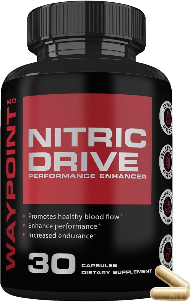 Advanced Nitric Oxide Supplement for Men- 342% Nitric Oxide Booster *– Includes L Arginine & L Citrulline- Muscle Recovery & Blood Flow Supplement for Men- Nitric Oxide