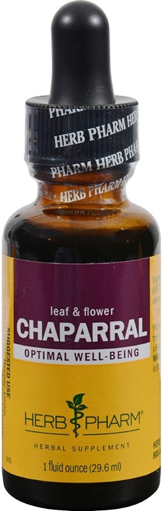 Herb Pharm Dropper Chaparral - 1 fl oz