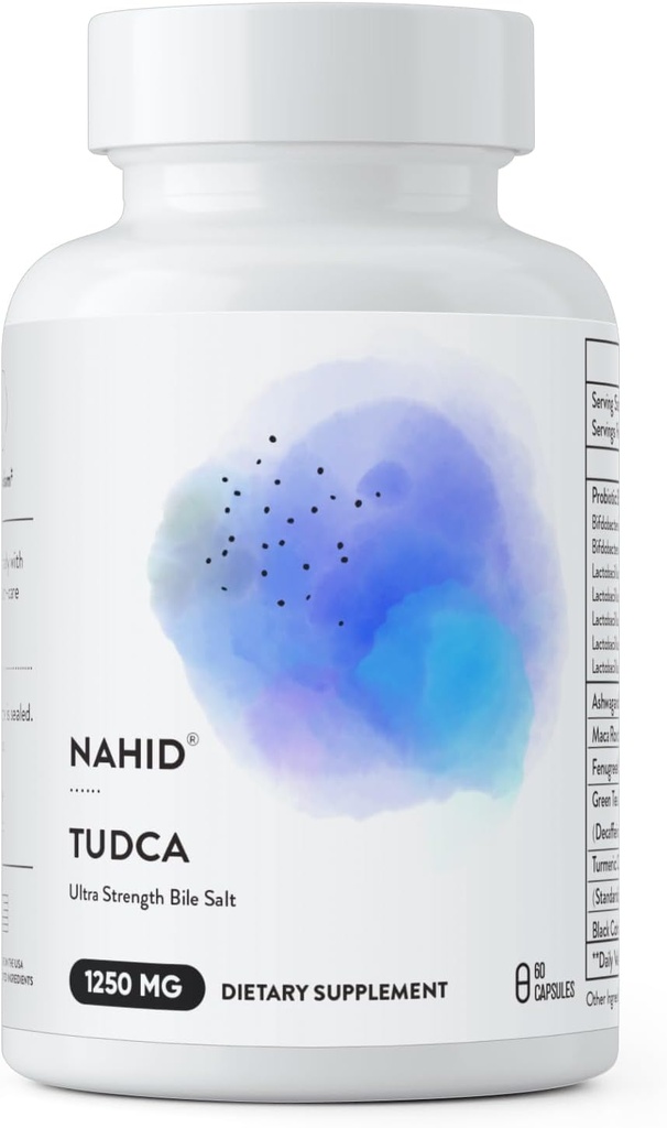 Nahid Liverサポートサプリメント, 120 Billion CFUs Probiotics, 男性と女性のために, 肝臓デトックスとリニューアル, 最適なウェルネス, グルテンフリー, 乳製品フリー, ビーガン, 非GMO, 60カプセル
