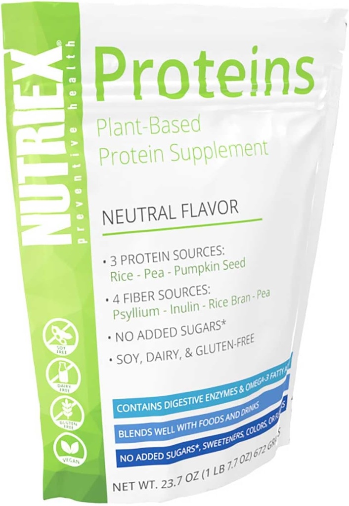 Nutriex タンパク質 - 植物ベースのタンパク質サプリメント