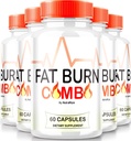 (5パック)脂肪燃焼コンボカプセル、FatBurnコンボケトフォーミュラ、すべての自然な減量サプリメントは、健康で洗練された体、ケトフィットネスピル、公式レビュー(300カプセル)を達成