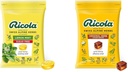 Ricolaの砂糖の自由なレモン ミントの草の咳の抑制剤の喉の低下、105ct袋及び元の自然なハーブの咳の低下、115の計算、咳の抑制剤及び喉の緩和の低下