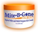 Mite-B-Gone Miteクリーム&ビトリリーフ - 10%マルチプルポーズビット、赤み、かゆみ、および刺激のための自然なブレンドの硫黄クリーム | 子供と大人のために安全 | すべての皮膚タイプのために速く及び有効| 8 oz