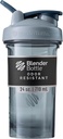 BlenderBottleのシェーカーのびんのプロ シリーズは蛋白質の揺れおよびプレワークアウト、24Ounce、フル カラーの灰色のために完成します