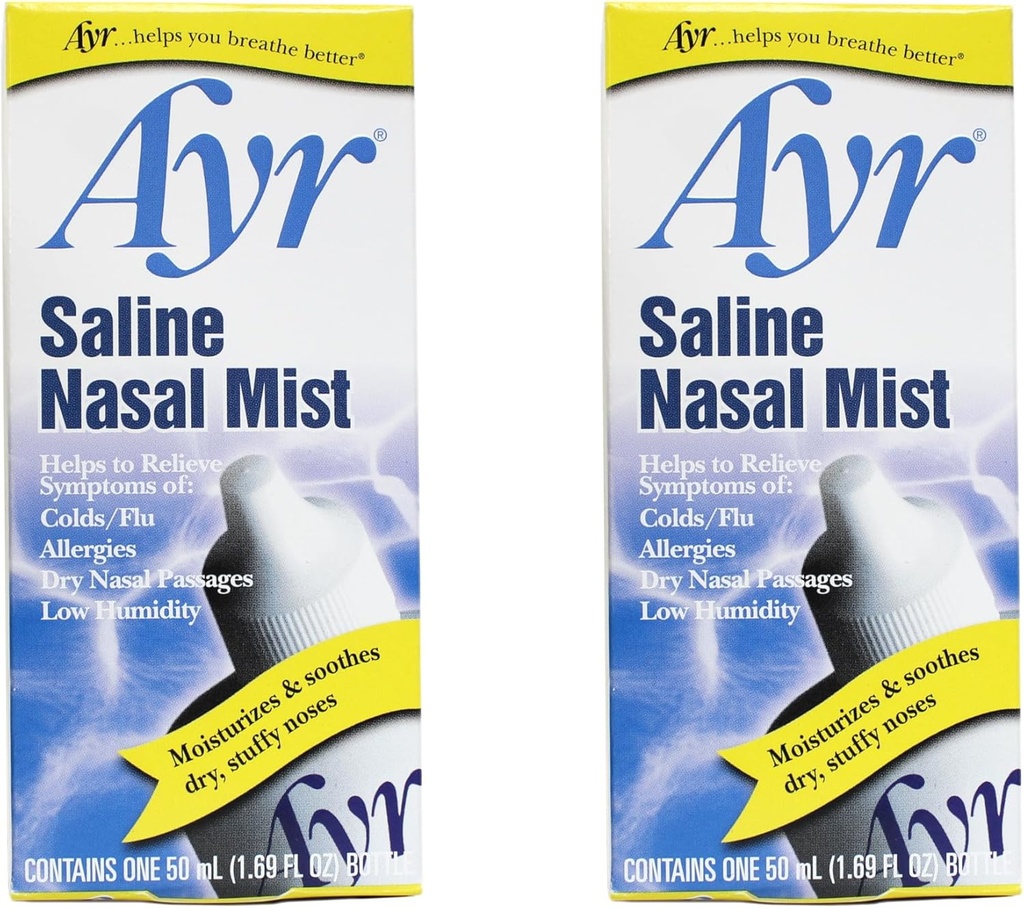 AYR Saline Nasal Mist, 1.69 Fl Oz (パッケージ 2)