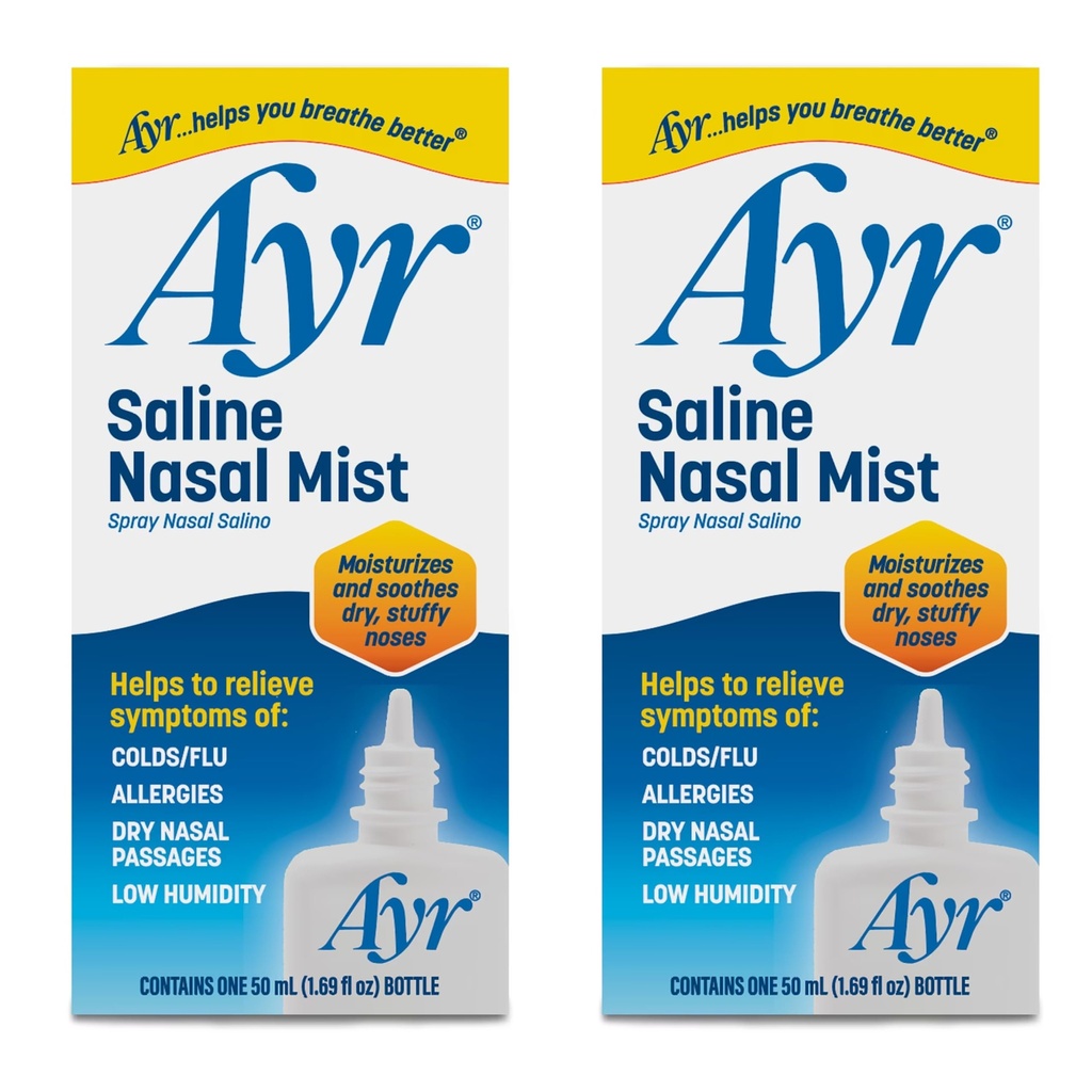 AYR Saline Nasal Mist, 1.69 Fl Oz (パッケージ 2)