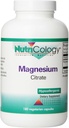 Nutricology Magnesium Citrate Dietary Supplement - Bone & Stress Support, Well-Absorbed, Hypoallergenic, Vegetarian Capsules, Gluten Free - 180 Count