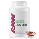 RAWビーガンプロテインパウダー、アサイボウル - 植物ベースのプロテインパウダーの20g&筋肉の成長と回復のためのビタミンで強化 - 低脂肪、低炭水化物、自然に風味豊かで甘い - 25サービング