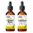 ジンジャー・ルートチンチャー2 fl oz & ターメリックチンチャー2 floz