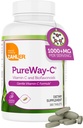ZahlerビタミンC 1000mgはBioflavonoids-免疫サポートのための高い効力VIT C 1000mg-Stomachの穏やかな-女性及び人のためのグルテンフリーのビタミンC 1000のmgのビタミンCの補足(180の計算)を錠剤にします