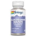 SOLARAY Glucosamine硫酸塩1500mgの健康な共同サポート補足、Turmeric及びボスウェリア、60日のお金の背部保証、30のサーブ、60のベジキャップが付いている強力な結合組織および接合箇所の健康の方式