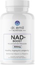 ログイン EMIL NUTRITION NAD + ブースト - 長寿、健康な老化及び細胞再生のためのニコチンアミドの肋骨の補足 - バルベリン、L テアニン及びナイアシンと NAD の補足 - 30日の供給