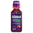 ZzzQuil、夜間睡眠の援助の液体、50のmg Diphenhydramine HCl、No.1睡眠の援助のブランド、落下睡眠の速い、非習慣の形成、Carmingバニラチェリー、12のFLのOZ