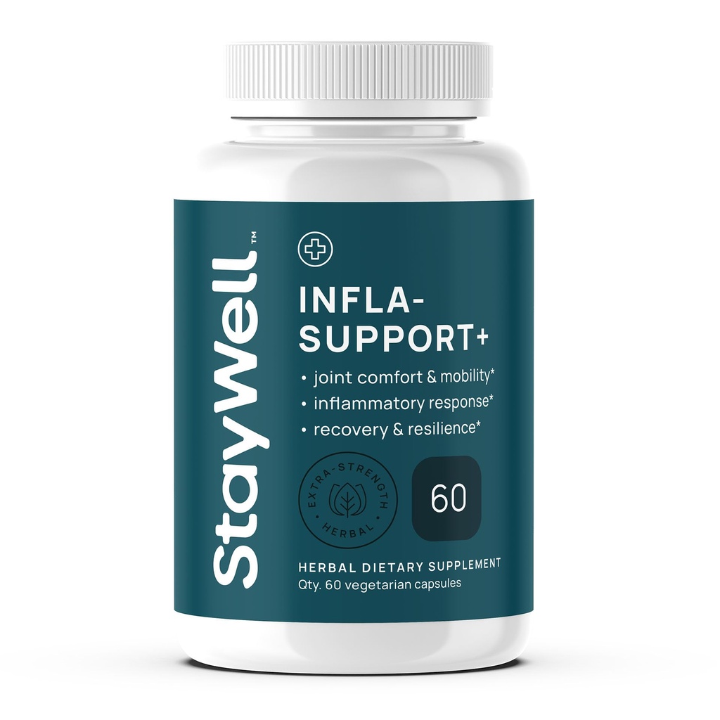 Infla-Support Plus- 750mg クルクミンとアシュワガダエキス、シャタワリ、カバッハ、フェヌグリーク、ピパリ、グドゥチ、シラジット、ゴシュラ、サンティ60ct