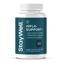 Infla-Support Plus- 750mg クルクミンとアシュワガダエキス、シャタワリ、カバッハ、フェヌグリーク、ピパリ、グドゥチ、シラジット、ゴシュラ、サンティ60ct