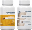 EyePromiseのZeaxanthinの目のビタミンおよびスクリーンの盾の十代のChewable目のビタミン