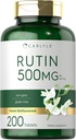 Carlyle Rutin Supplement 500mg | 200錠 | ベジタリアン・非GMO・グルテンフリー・グルテンフリー対応商品