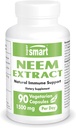 Supersmart - Neem Extract 1500mg /日 - Azadirachtaインディカリーフオイルエキス - Neemサプリメント  非GMO&グルテンフリー - 90ベジタリアンカプセル