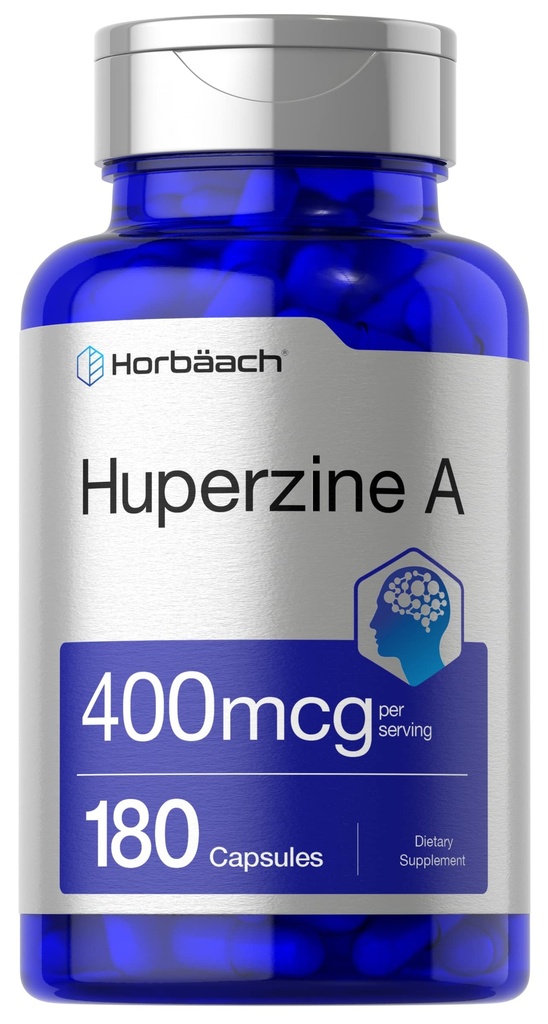 ホアハチ・フペルジン 400mcg | 180カプセル | 非GMO、グルテンフリーサプリメント