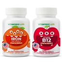 キッズアイアン10mg +ビタミンCケブル+ビタミンB12ケブルバンドル
