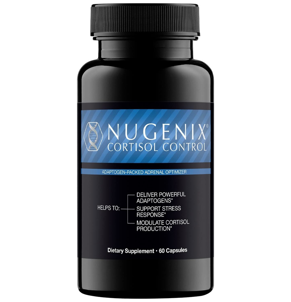 Nugenixのコルチゾール制御-男性のためのCortisolのマネージャーそして副腎サポート補足、60のカプセル