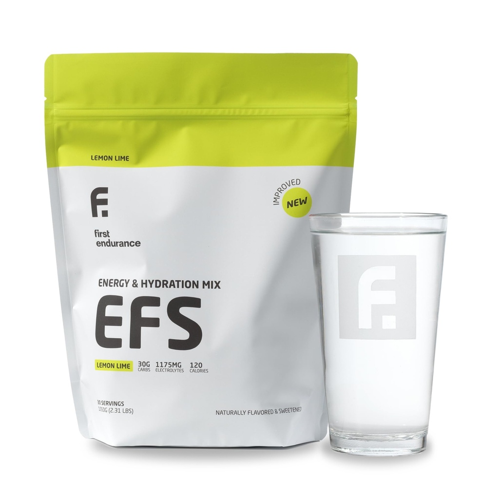 EFS水分補給と耐久性ドリンクミックス - エネルギーとパフォーマンスのプレミアム炭水化物、急流の水分補給とランニング、サイクリング、トライアスロン栄養のための電解液 | 耐震エネルギー燃料 | レモンライム