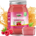 ACEYO (18 OZ) アイルランド海苔 ゲル 有機生ビーガンラズベリー風味 102 ビタミンとミネラル ワイルド収穫 非GMO免疫防衛ブースター甲状腺消化器サポート