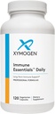 XYMOGEN Immune Essentials Daily - Long-Term Immune Support Supplement with Vitamin C Ascorbic Acid, Vitamin A & D3, N Acetyl L Cysteine, Zinc Chelate, Quercetin (120 Capsules)